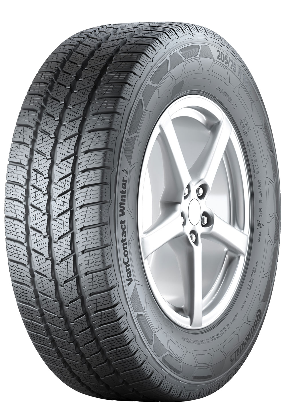 205/65R16 CONTINENTAL ContiVanContactWinter 107/105T MS
