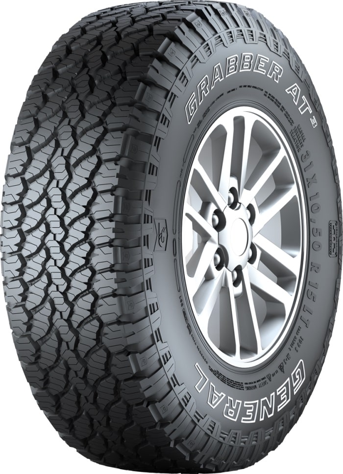 235/70R16 GENERAL GRABBER AT3 OWL 110S M+S
